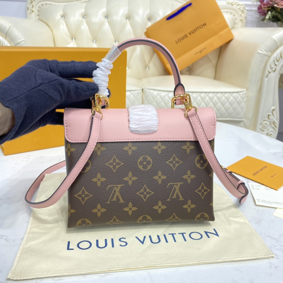 Louis Vuitton LOCKY BB Shoudler Bag M44080 Rose Poudr